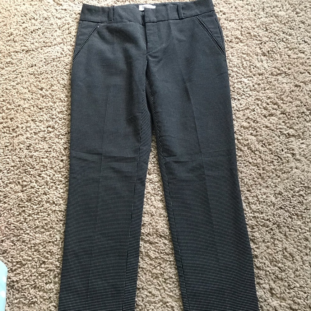 Polka dot business pants